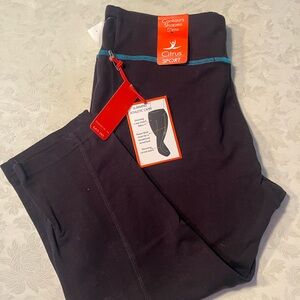 Citrus Sport Black Capri Leggings